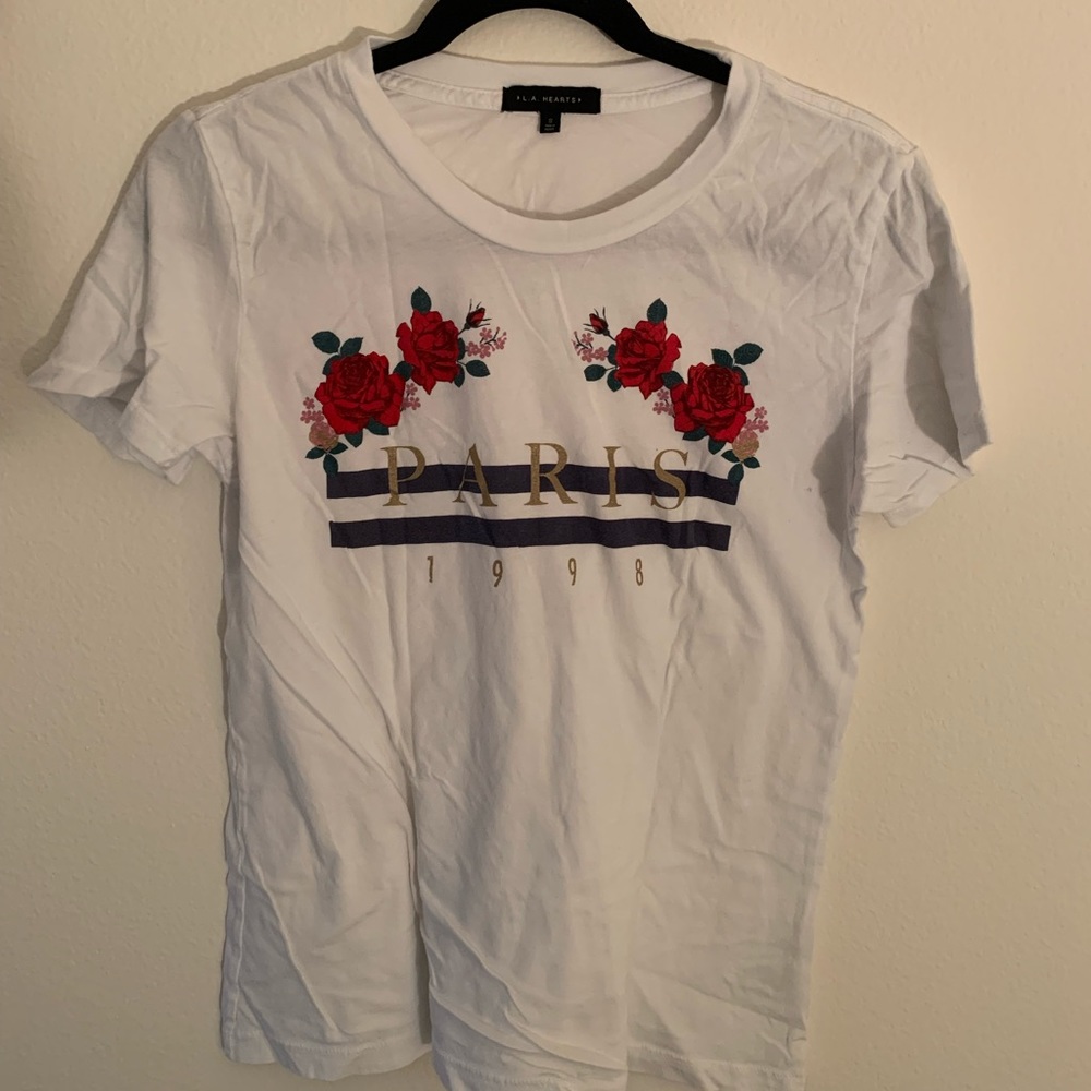 Paris Flower Shirt